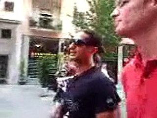 Fabrizio Corona in Giro per Milano