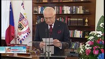 Novoroční projev prezidenta republiky Václava Klause 2012