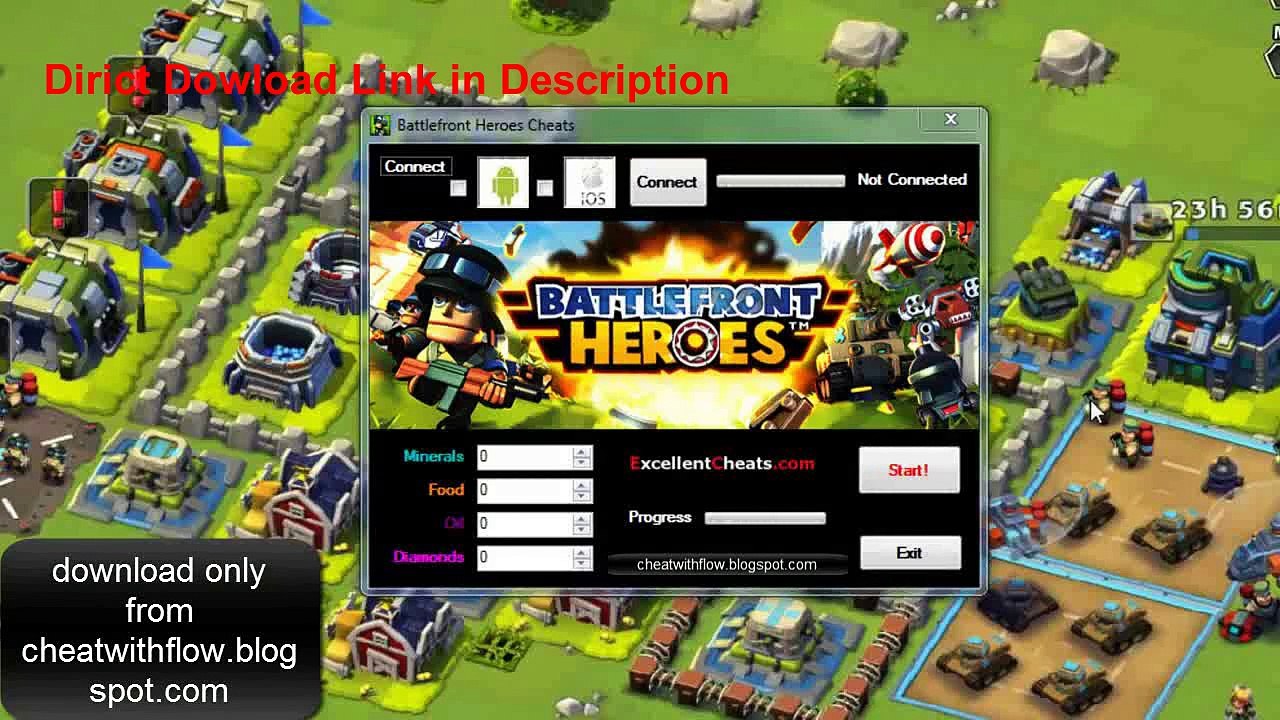 Battlefront Heroes Hack Unlimited Oil Minerals Diamonds Food