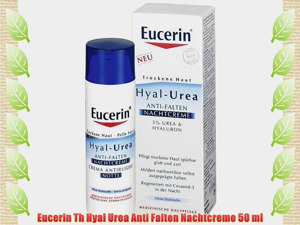 Eucerin Th Hyal Urea Anti Falten Nachtcreme 50 ml