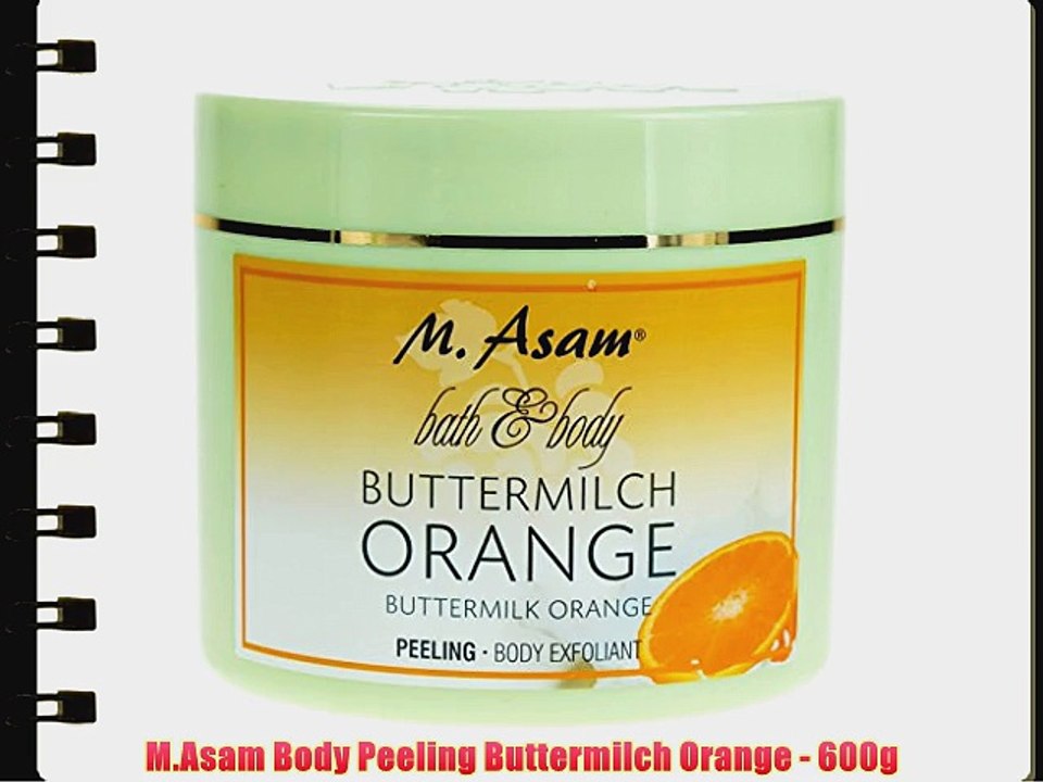 M.Asam Body Peeling Buttermilch Orange - 600g