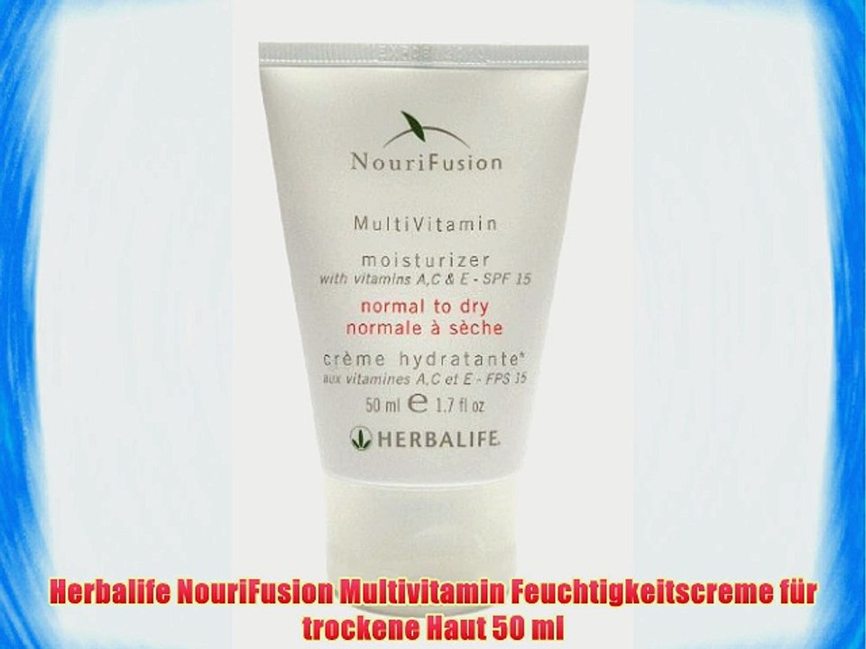 Herbalife NouriFusion Multivitamin Feuchtigkeitscreme f?r trockene Haut 50 ml