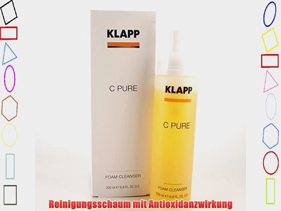KLAPP C PURE Foam Cleanser 200 ml