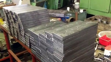 Weight stack for gym equipment manufacturing