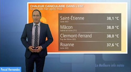 Chaleur marquée en Rhône-Alpes et Auvergne