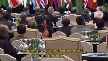 Prime Minister Abe attends the Asian-African Summit 2015