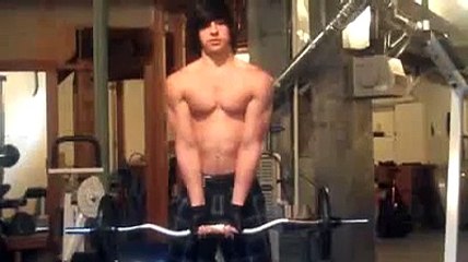 Bicep superset workout video