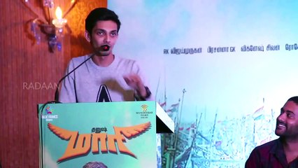 Anirudh in MAARI Press Meet