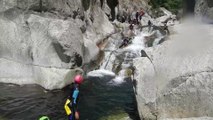 Sortie Canyoning du Clermont Foot 63: le clip vidéo