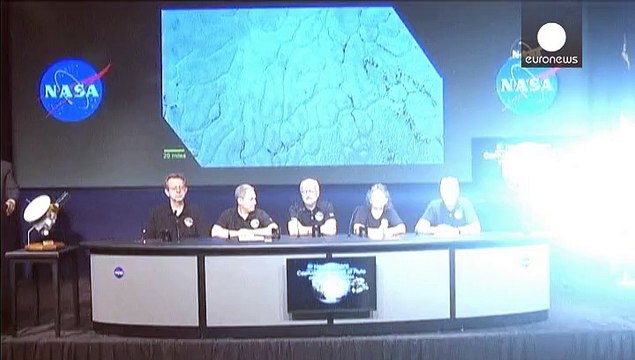 New Horizons capta imágenes de montañas heladas en Plutón