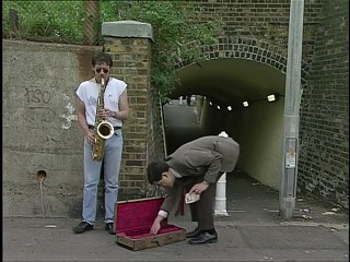 funny Mr. Bean - Saxophone Player