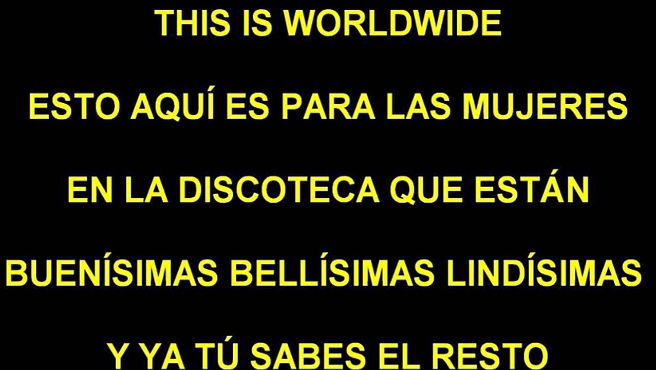 Pitbull - Bon Bon (Lyrics)