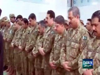 Army Chief offers Eid prayer with troops in Waziristan