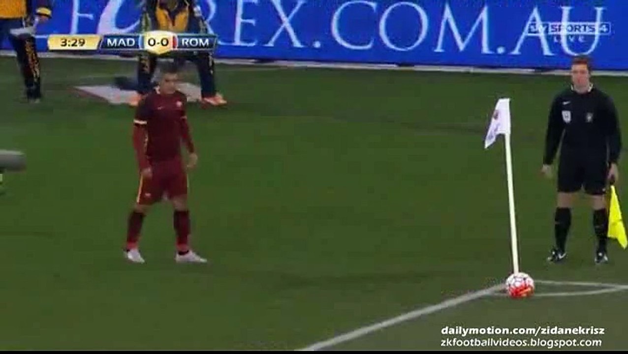 Roma big chance - Real Madrid v. AS Roma - Friendly match 18.07.2015