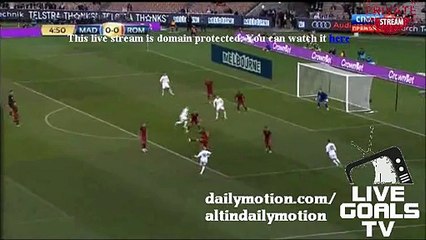 Gareth Bale Offside Chance Real Madrid 0-0 AS Roma