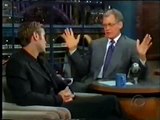 David Letterman: George Clooney interview (1998)