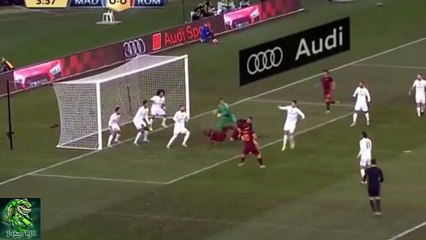 De Rossi and Totti both huge miss - Real Madrid vs AS Roma - International Champions Cup 2015 HD