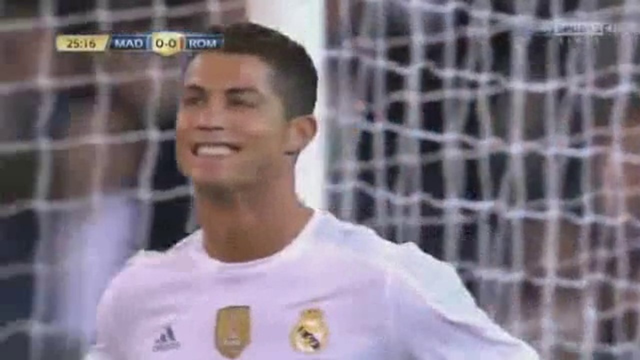 Ronaldo Biggest Chance to Score - Real Madrid vs Roma 0-0 International CHAMPIONS CUP 18.07.2015