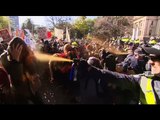 Far-right vs anti-racists: Aussie cops use pepper spray to quell chaos