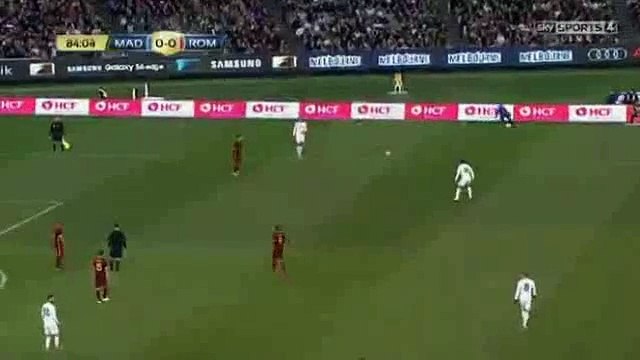 88' Lucas Vazquez Amazing chance - Real Madrid 0-0 ROMA Friendly Match 2015 HD
