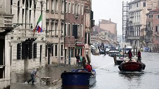 Seasonal Flooding In Venice, Venice Under Water