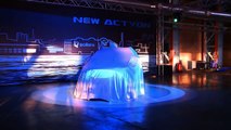 Ssang yong NEW actyon 3d projection mapping