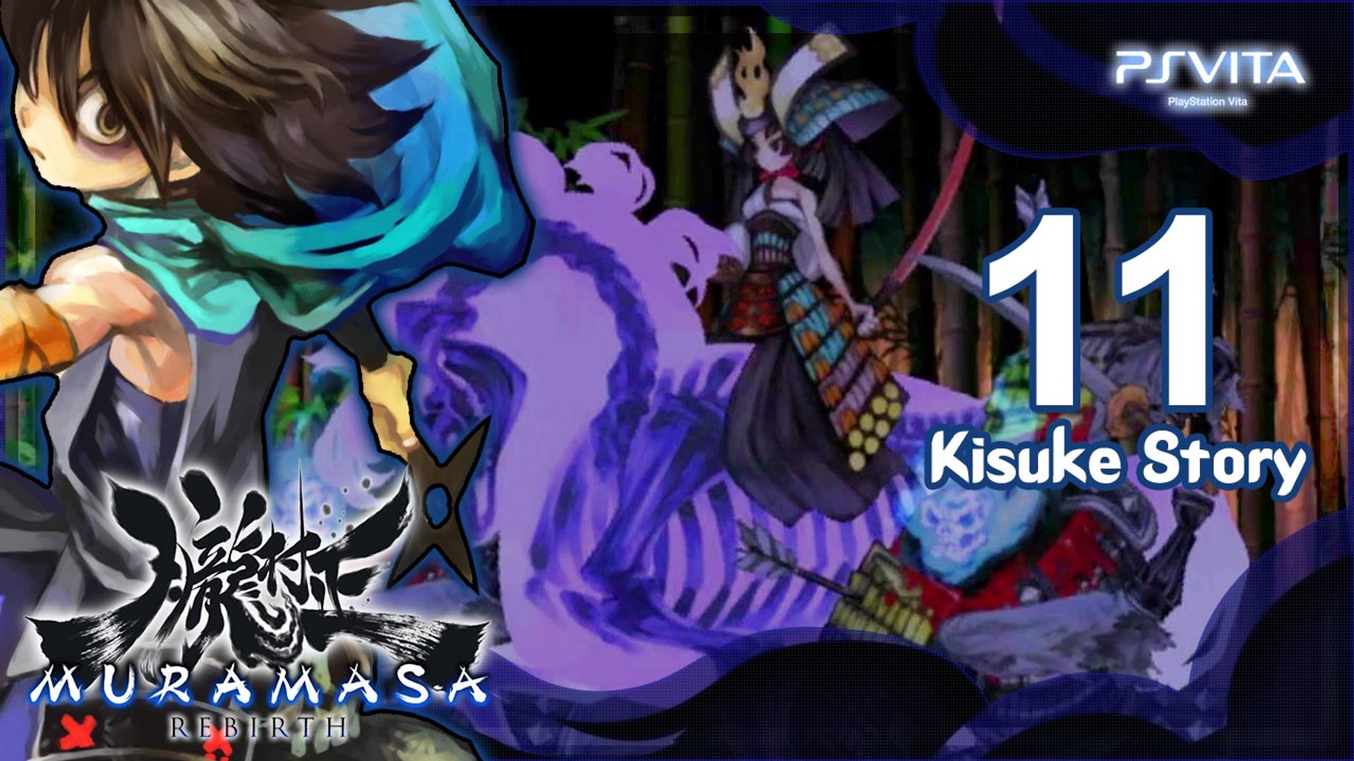 Muramasa Rebirth Ps Vita Kisuke Story Part 11 Act 3 Boss Torahime Video Dailymotion
