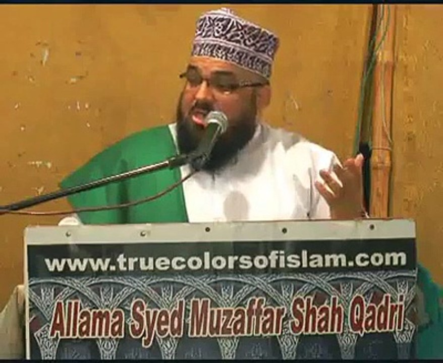 Imam Hussain ki BeAdabi par Tariq Jameel ko jawab Allama Syed Muzaffar Shah
