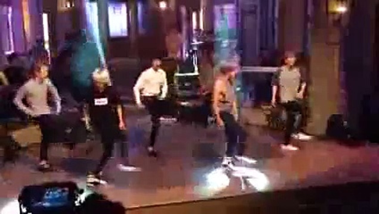 SNL SHINee rehearsal view