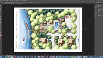 Plan Rendering in Color Using Photoshop - Tutorial 1: Layer Setup