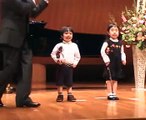 バイオリン発表会 ３歳　Violin recital at 3yr old