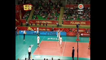والیبال قهرمانی جهان - ایران 3 - آرژانتین صفر