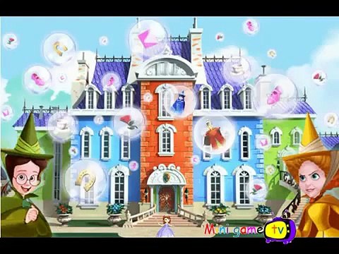 Watch Sofia the First's Royal Bubble Rescue Great Cartoon Video Game for Kids