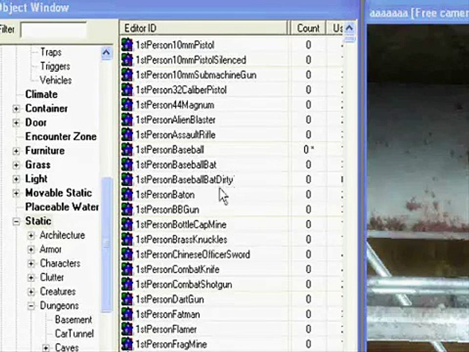 Fallout 3 - GECK - Light Switch Tutorial