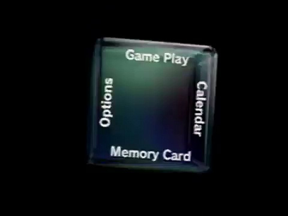 GameCube Main Menu (Sped up 16x)