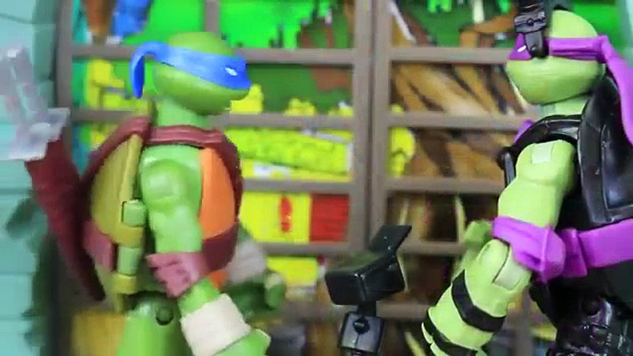 Ninja Turtles Stealth Tech New Mikey Audio Amplifier Shoots Donnie Finds Raph Eating Stole