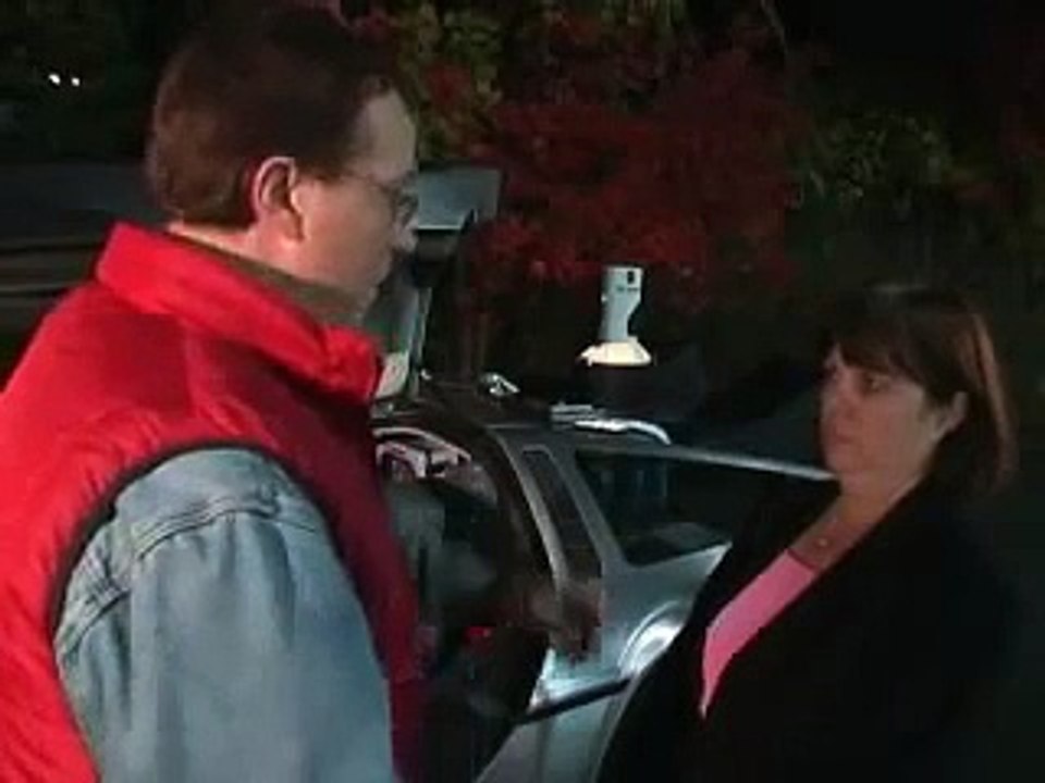 Back To The Future DeLorean Time Machine Sales Meeting