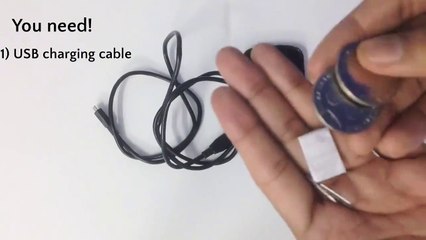 How to Charge your phone with body Electricity