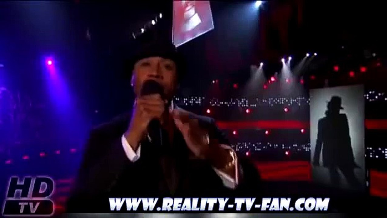 Maxwell performs on Grammy Nominations Concert - Michael Jackson Tribute (12/2/2009)