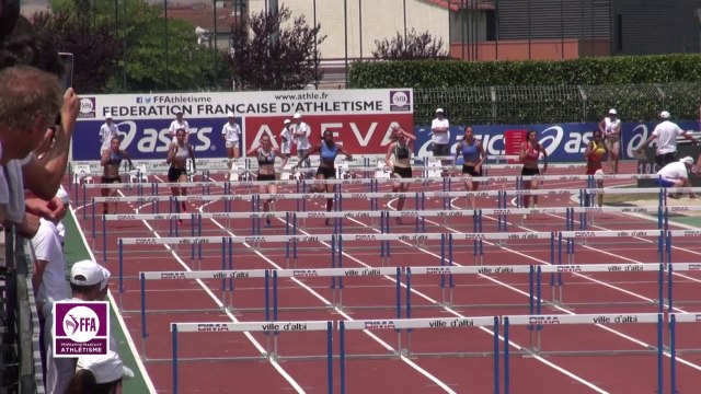 Finale 100 m haies Juniors