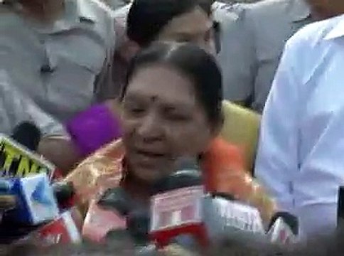 Ahmedabad Gujarat CM gives meassage at Jagannath temple on Rath Yatra