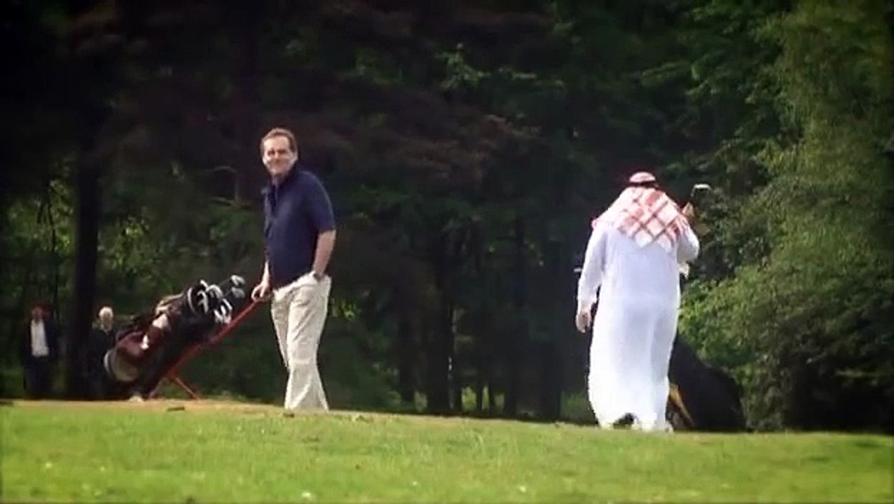 Omid Djalili - Lucky Arab Golfer Sketch one