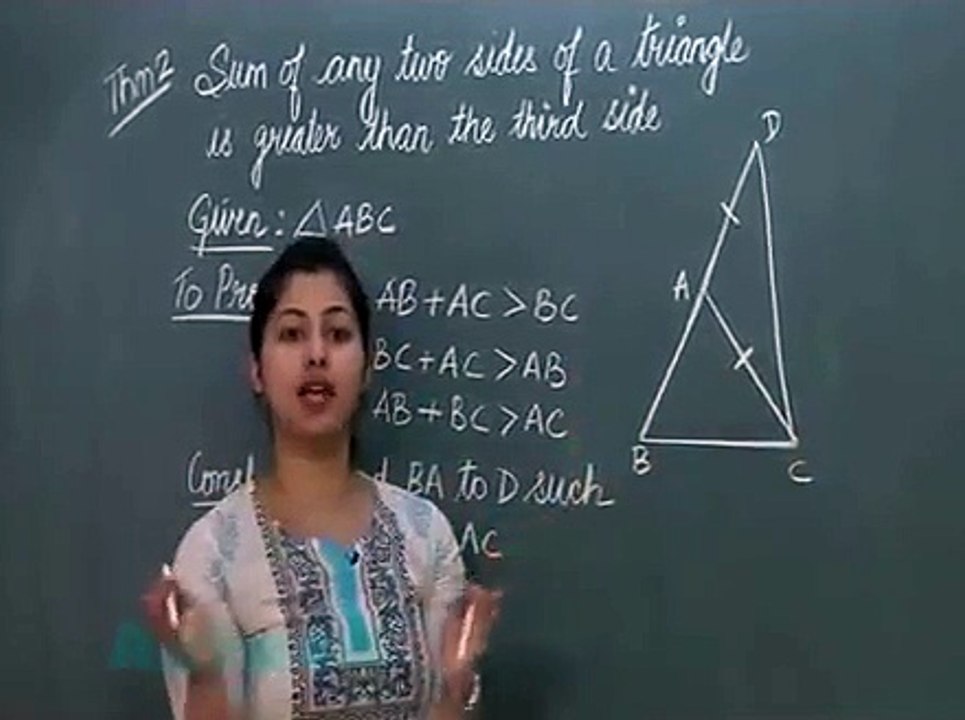 Class 9th-Maths Online Coaching Video Lectures-Triangles