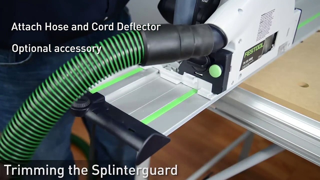 Festool TS 55 REQ Track Saw - Getting Started