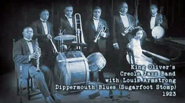 King Oliver's Creole Jazz Band - Dippermouth Blues (Sugarfoot Stomp) 1923