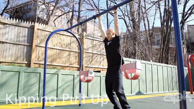 Kipping Pull-Up- Parkour Training and Conditioning