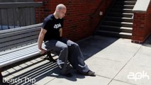 Bench Dips- Parkour Training and Conditioning