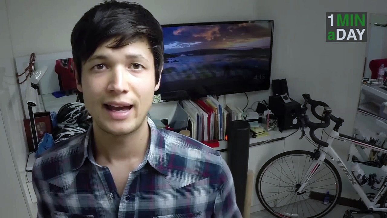 1MINaDAY Trailer   Veganism, Minimalism & 4 Hour Work Week