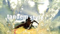 Tandem Style! Surfing Kaimana Beach