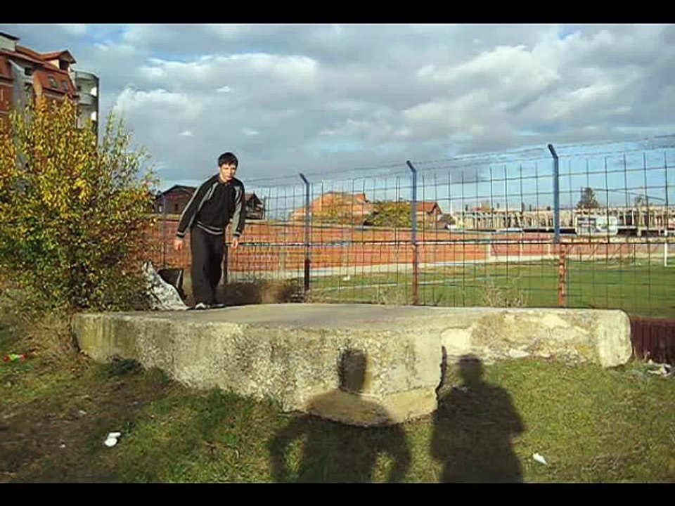 Free Running in Kosovo